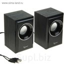 Акустическая система 2.0 Gembird SPK-204, 2х3Вт, USB, черные