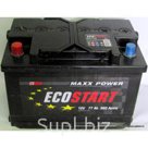 Аккумуляторы Аккумуляторные Батареи ECOSTART 6СТ-66ач 620А ( 278x175x190 )