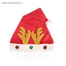 Колпак новогодний "Рожки" 28*38 см