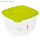 Контейнер пищевой 3 л Galaxy, МИКС