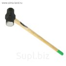 Кувалда кованая TUNDRA Basic, 5 кг, удлиненная деревянная рукоятка