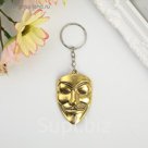 Брелок металл "Маска" МИКС 5,1х3,5х1 см