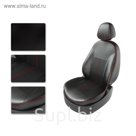 Авточехлы RENAULT Sandero, сплошной, черно-красный