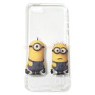 Чехол - накладка 'TPU силикон прозрачный - Миньон №25' для iPhone 4/4S