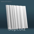 Гипсовая 3D панель "Ткань" 500х500