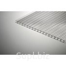 Сотовый поликарбонат КИВИ 10х2100х6000мм прозрачный