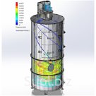 Пылеулавливающий агрегат «BDC-13-1500-201-Ex-», имея двухступенчатую систему очистки, предназначен для очистки воздуха от средне и крупнодисперсной сухой несли…