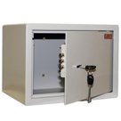 Сейф офисный (мебельный) облегченной конструкции AIKO «Т23», 230?300?250 мм, 5,5 кг, ключевой замок, крепление к стене, полу