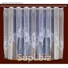 Штора для кухни Вьюнок 150х300 см цв.белый, шторная лента, пэ 100%