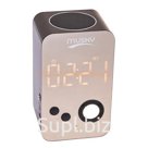 Колонка Bluetooth Musky DY38 с подсветкой - FM радио, слоты SD/AUX, Mic, часы LED