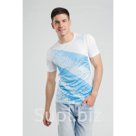 Футболка спортивная мужская вид 2 размер XL цвет белый