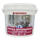 Огнебиозащитная краска интерьерная для дерева NEOMID