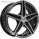 Диск NZ F-1 6.5x16 5x114.3 ET45 D60.1 BKF