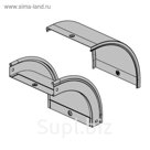 Угол "ДКС" 36803, для лотка, вертикальный, внеш. 90град., Cd=90, 150х80