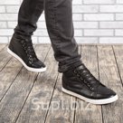 Кеды мужские зимние цвет черный размер 41