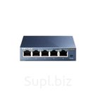 Коммутатор TP Link TL SG105 неуправляемый настольный 5x10 100 1000BASE T
