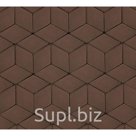 "Ромб", цвет коричневый, Тротуарная плитка Б.5.Ф.6