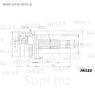 Шрус наружный MILES GA20164