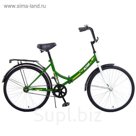 Велосипед 24" Altair City 24, 2017, цвет зеленый, размер 16"