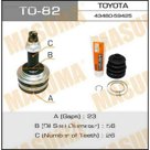 ШРУС  Masuma TO82