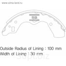 Колодки тормозные  HI-Q SA067