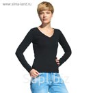Футболка женская StanFashion, размер 52, цвет чёрный 180 г/м 32
