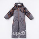 Комбинезон для мальчика рост 92 см цвет серый принт микс арт КУМ 3 5