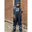 Комбинезон для мальчика рост 134 см цвет т мно синий