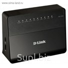 Маршрутизатор беспроводной D-Link DSL-2750U/RA/U3A ADSL Annex A/L/M