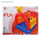 Батут надувной "Мишка" 139 х 139 х 164 см, от 3-6 лет