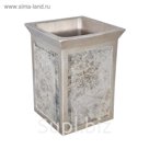 Стакан для зубной пасты Palazzo Vintage Mirror, цвет состаренное зеркало