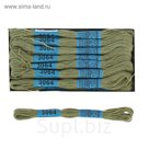 Мулине, №3064, 8±1м, цвет оливковый