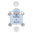 Игрушка подвеска мягкая Nattou Baby on board Sam Toby Овечка
