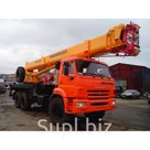 Автокрана 25 тонн 31 метров вездеход аттестованный