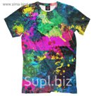 Футболка мужская Abstraction, размер 4XL ABS-204202