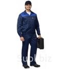 Костюм состоит из куртки и полукомбинезона.

Куртка укороченная на поясе с супатной застежкой на пуговицы.  Сверху два накладных кармана на клапанах, снизу два…