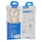 Кабель USB Inkax CK-36 (2A - 1 м.) резиновый 3 в 1