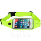 Зеленая поясная сумка для смартфонов Rock Universal Running Belt 