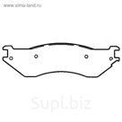 Колодки тормозные Friction Master ELT1096