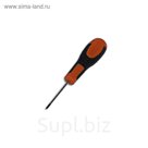 Отвертка SANTOOL МАСТЕР крестовая №0 63 мм с двухкомпонентной ручкой