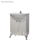 Тумба Флокс 55 (под раковину Уют 55) белый