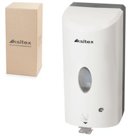 Диспенсер для жидкого мыла KSITEX, сенсорный, наливной, цвет - белый, объем 1,2 л, ударопрочный пластик