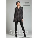 Рубашка 1801099 Один цвет 85%VIS 15%ACR  