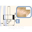 Фреза для снятия фасок двухзубая с подшипником 31,8х9,5х12,7х12 Dimar, E220952