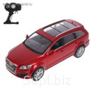 Машина радиоуправляемая "Audi Q7", с аккумулятором, масштаб 1:18, световые эффекты, МИКС