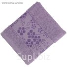 Полотенце махровое банное Fiesta Elara, размер 70х130 см, цвет сирень, 400 г/м2