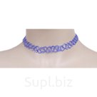 Чокер цвет синий