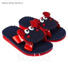 Сланцы детские пляжные арт. BB40712, цвет синий, размер 25