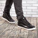 Кеды мужские зимние цвет черный размер 41