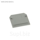 Заглушка для ЗНИ-2.5 мм2 TDM, серая, SQ0803-0035